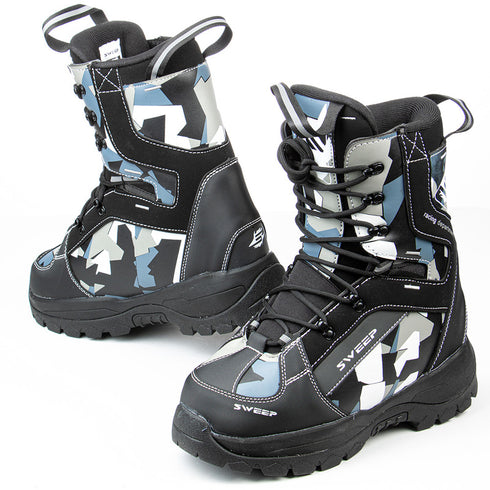 Bootsi Snowmobile Sweep Yeti snowmobile boots black/camo